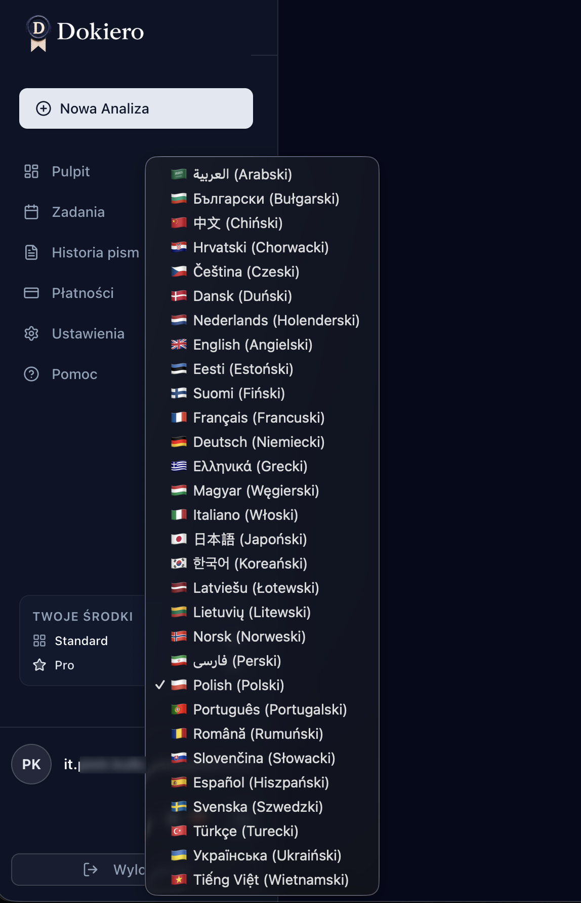30 UI languages — ready for users from almost anywhere in the world